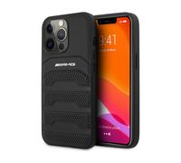 AMG AMHCP14LGSEBK - Custodia rigida per iPhone 14 Pro da 6,1", colore: Nero/Nero