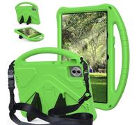 Custodia anti-ingiallimento per tablet Lightweight Shockproof Kids Friendly Cover Compatible with Honor Pad 20 / Tablet 12.1 inch 2026,with Handle Stand Thickned Cornor Impact Protection(Ye?il)