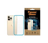 PanzerGlass™ ClearCaseColor™ Custodia antiurto compatibile con iPhone 13 Pro Max - Bondi Blue Limited Edition, Custodia rigida di protezione militare per iPhone 13 Pro Max Case