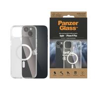 Custodia antibatterica trasparente PanzerGlass MagSafe per iPhone 14 Plus