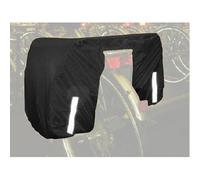 Custodia antipioggia per doppia borsa da bicicletta ( Nero )