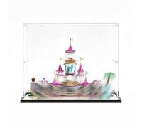 Custodia antipolvere acrilica per LE* GO 43205 Ultimate Adventure Castle- Custodia per giocattoli e scatola di visualizzazione modello architettonico, specchio-3 mm
