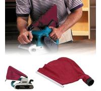 Custodia antipolvere per levigatrice a nastro 9403 e 9401, pezzo di ricambio compatibile con utensili abrasivi 26 cm x 20 cm x 3,6 cm, rosso/nero