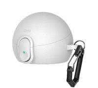 Custodia Antishock per Huawei FreeClip 2S 2026 Blocco Magnetico，Bianco | Blocco Magnetico, Ricarica Wireless, Antiperso, Antipolvere, PVC Trasparente, per FreeClip 2S 2026