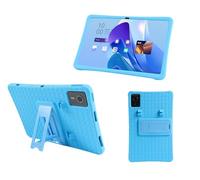 Custodia antiurto in silicone compatibile con Lenovo Chromebook Duet EDU G2 11 pollici 2024 Tablet Custodia con supporto regolabile Funda(Blue)