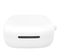 Custodia antiurto in silicone con moschettone per Huawei FreeArc leggera protezione contro cadute e urti (bianco)