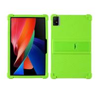 Custodia antiurto in silicone for airbag adatta for TCL NxtPaper Tab 11 9166G 9466X 10.95" Tablet Custodia con supporto regolabile multi-angolo(Green,NXTPAPER 11 9466X)