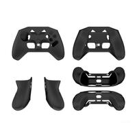 Custodia antiurto in silicone per FLYDIGI Vader 4Pro, custodia protettiva morbida con protezione paraurti, guscio anti-goccia per controller di gioco, nero (V16 è nero)