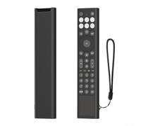 Custodia antiurto in silicone per telecomando HISENSE ERF6A66, antiscivolo e completamente funzionale a tutti i comandi, colore nero