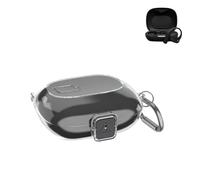 Custodia antiurto in TPU compatibile con JBL Sense Lite, custodia protettiva impermeabile e resistente al sudore con moschettone per sport all'aria aperta, trasparente