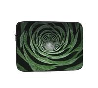 Custodia antiurto per computer portatile con motivo mandala tunnel, custodia protettiva sottile da viaggio per 13"