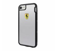 Custodia antiurto trasparente Ferrari Racing per iPhone 7