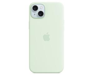 Custodia Apple in silicone con MagSafe per iPhone 15 Plus - Morbida menta Apple iPhone 15 Plus - Nouvo