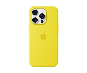 Custodia Apple in silicone con MagSafe per iPhone 16 Pro - Carambola Apple iPhone 16 Pro - Nouvo