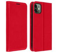 Custodia Apple iPhone 11Pelle Portafoglio Funzione Stand - Rosso
