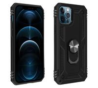 Custodia Apple IPHONE 12/12 Pro Antiurto Bi-Materiale Anello Supporto Video -