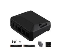 Custodia Argon ONE V3 M.2 per Raspberry Pi 5 Custodia In Lega di Alluminio Nera