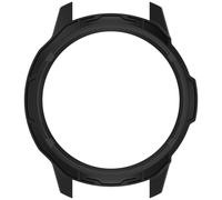 Custodia Armatura Cava Compatibile con Garmin Venu 4 45mm - Cover Protettiva in PC Nera 45 mm