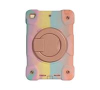 Custodia Armatura con Supporto Girevole per iPad mini 4/5 Generazione Arcobaleno