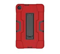 Custodia Armatura con Supporto per Samsung Galaxy Tab A 8.4 2020 Rosso