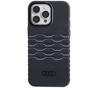 Custodia Audi MagSafe nera per iPhone 14 Pro Max.