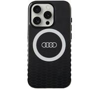 Custodia Audi MagSafe nera per iPhone 15 Pro