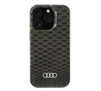 Audi iMobo AU-IMLMIP16P-Q5/D3-BK - Cover per iPhone 16 Pro 6.3", colore: Nero