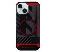 Custodia Audi MagSafe Sport per iPhone 15, nera