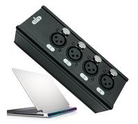 Custodia Audio su Ethernet | Hardware Informatica in Alluminio Veloce E Stabile | Connettore RJ45 Femmina - per Chitarra Basso Monitor Telefono Sala Riunioni Uffici Casa