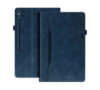 Avizar, Custodia Tab S10 FE+ portafoglio con supporto, Blu scuro