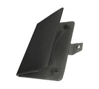 Custodia Universale Tablet 10 Pollici Similpelle Funzione Supporto Video Nera