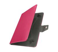 Avizar Custodia universale per tablet 10 pollici similpelle con supporto video fucsia