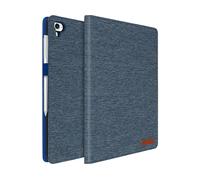 Cover Porta Carte iPad 5 / 6 / Air Tessuto blu