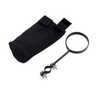 Custodia Bacchette Batteria Nero Nylon Resistente | Organizza Mazzuoli e Bastoncini, Resistente alle Intemperie, Lunga Durata per Insegnanti ed Esecutori Musicali