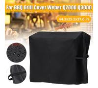 Custodia barbecue carbone 7184 Per Weber Q3000 Q2000 telo copri grill copertura
