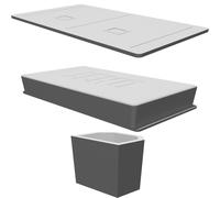 Custodia Batteria di Ricambio per Auricolare Bluetooth Sena SMH10r - Stampa 3D