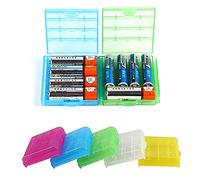 Custodia Batteria in Plastica AA/AAA, 6 Pcs