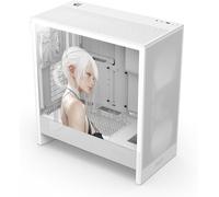 Custodia bianca per PC Mid Tower NZXT H5 Flow NieR Automata 15th...