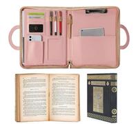 Custodia biblica, copertura biblica, custodia per la pelle protettiva portatile con manico e più accessori cristiani per donne uomini donne ragazze, copertura