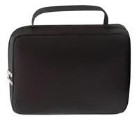 Custodia biblica, copertura della Bibbia Oxford Bag della custodia portatile con manico, cerniera e molti maniche per libri per la chiesa di protezione da tasca