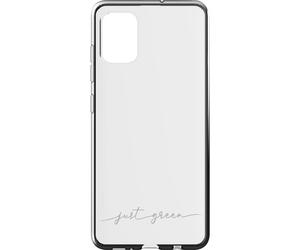 Custodia biodegradabile trasparente Just Green per Samsung Galaxy A51
