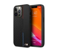 Custodia BMW BMHCP13XTRTBK Collezione M Triangoli Nero - iPhone 13 Pro Max