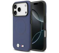 Custodia BMW M FW Metal Logo MagSafe per iPhone 17 Pro blu navy - Nouvo