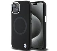 Custodia BMW MagSafe per iPhone 15 Plus, nera