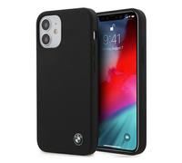 Custodia BMW per iPhone 12 mini 5,4 in silicone nero Firma - Nouvo