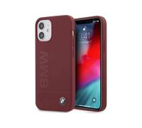 Custodia BMW per iPhone 12 Mini, rosso - Custodia Premium