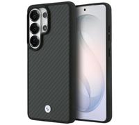 Custodia BMW Sign Magnetic Carbon Fiber MagSafe per Samsung Galaxy S26 Ultra, nera - Nouvo