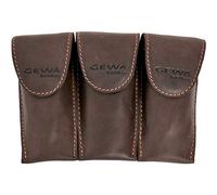 Custodia bocchino Crazy Horse per tromba marrone per 3 bocchini