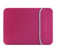 Custodia-borsa per laptop in neoprene，19×13.5cm，Compatible with Game Switch Lite/iPad mini 6/iPhone 15 Pro Max 6-8 inch Small Devices，Rosa