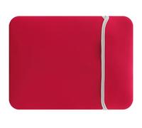 Custodia-borsa per laptop in neoprene，27×19cm，Compatible with iPad Pro 11/iPad 10th Gen/Surface Go 4 10-12 inch Small Devices，Rosso